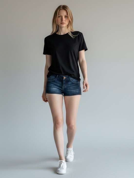 Black Orchid Pants - Black Orchid Dark Wash Blue Denim Shorts Women's Size 28